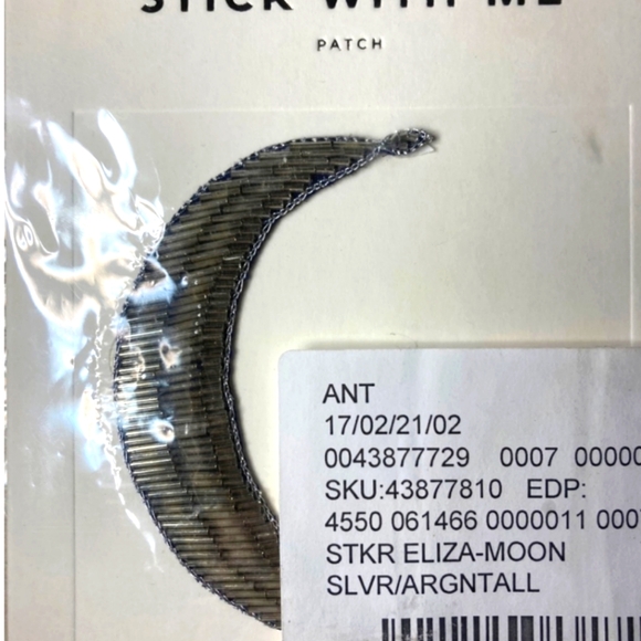 Crescent Moon Sticker Patch - Picture 3 of 4